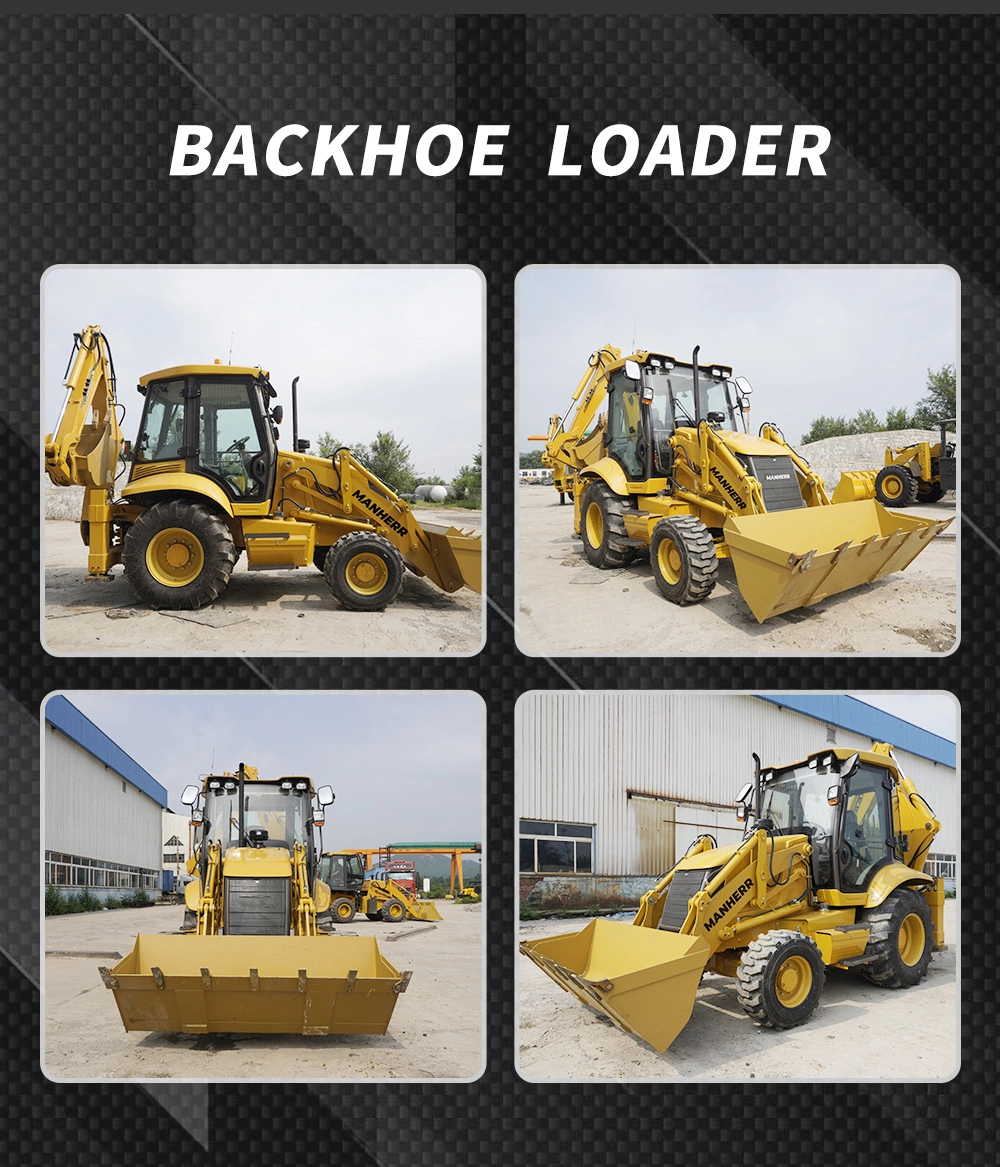 Chinese Cheap Accept Customized Mini Backhoe Loader Wheel Compact Small Backhoe Loader Attachment List Price for Sale