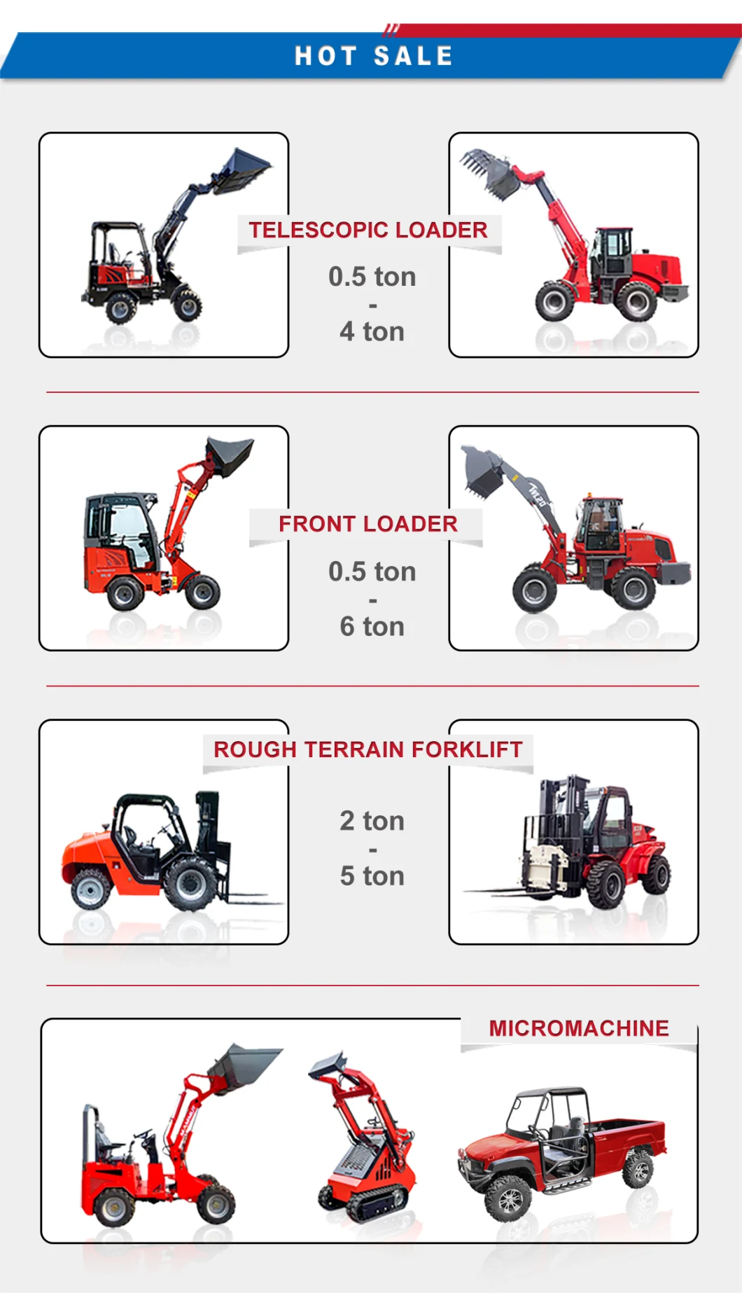 Mammut New Mini Loadall Telescopic Telehandler Wheel Loader Used in Agriculture