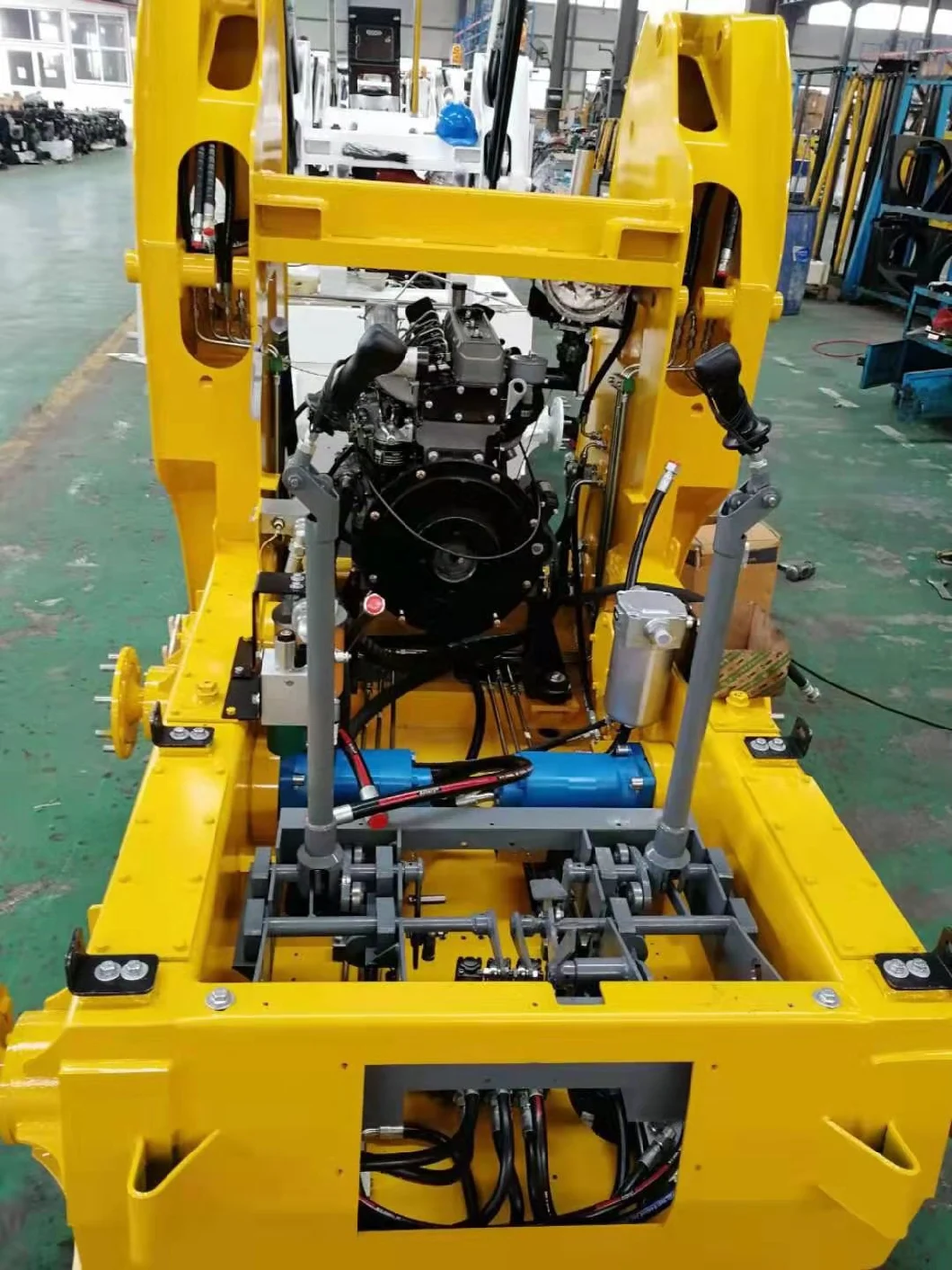 Official 50HP Jc45 Wheel Type Skid Steer Loader with Xinchai Diesel Engine Hot Sale in South American