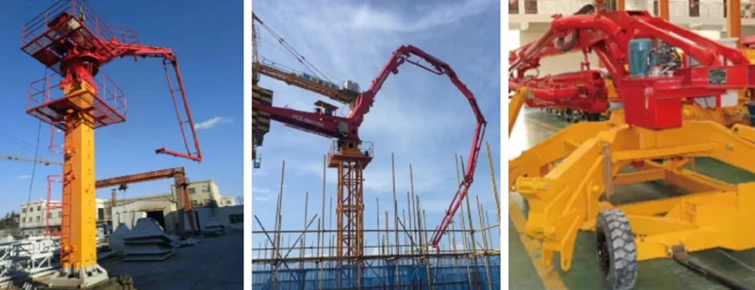 Mobile Spider Hydraulic Concrete Placing Boom