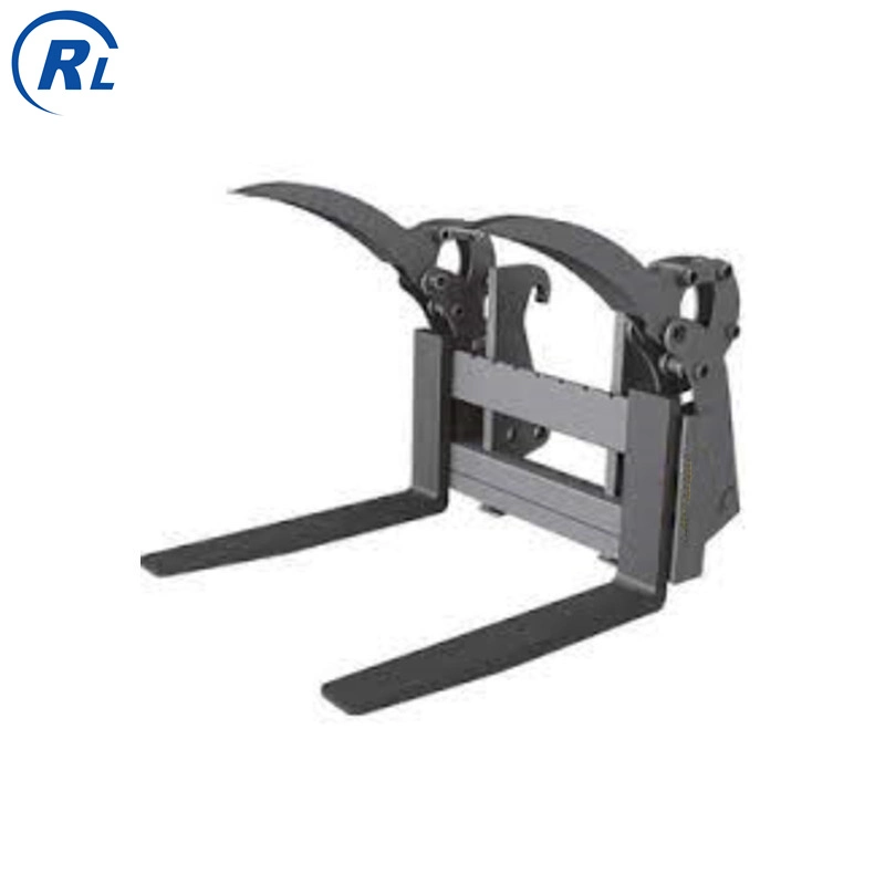 Qingdao Ruilan Customize Wheel Loader Log Fork, Log Fork, and Grapple for, Forest Attachment Log Fork, Heavy Duty Log Fork