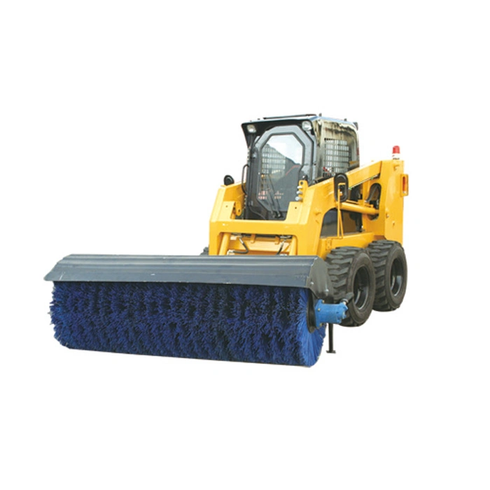 High Quality Css550 Used Skid Steer Loader with Sweeper Attachment Cheap Price for Sale