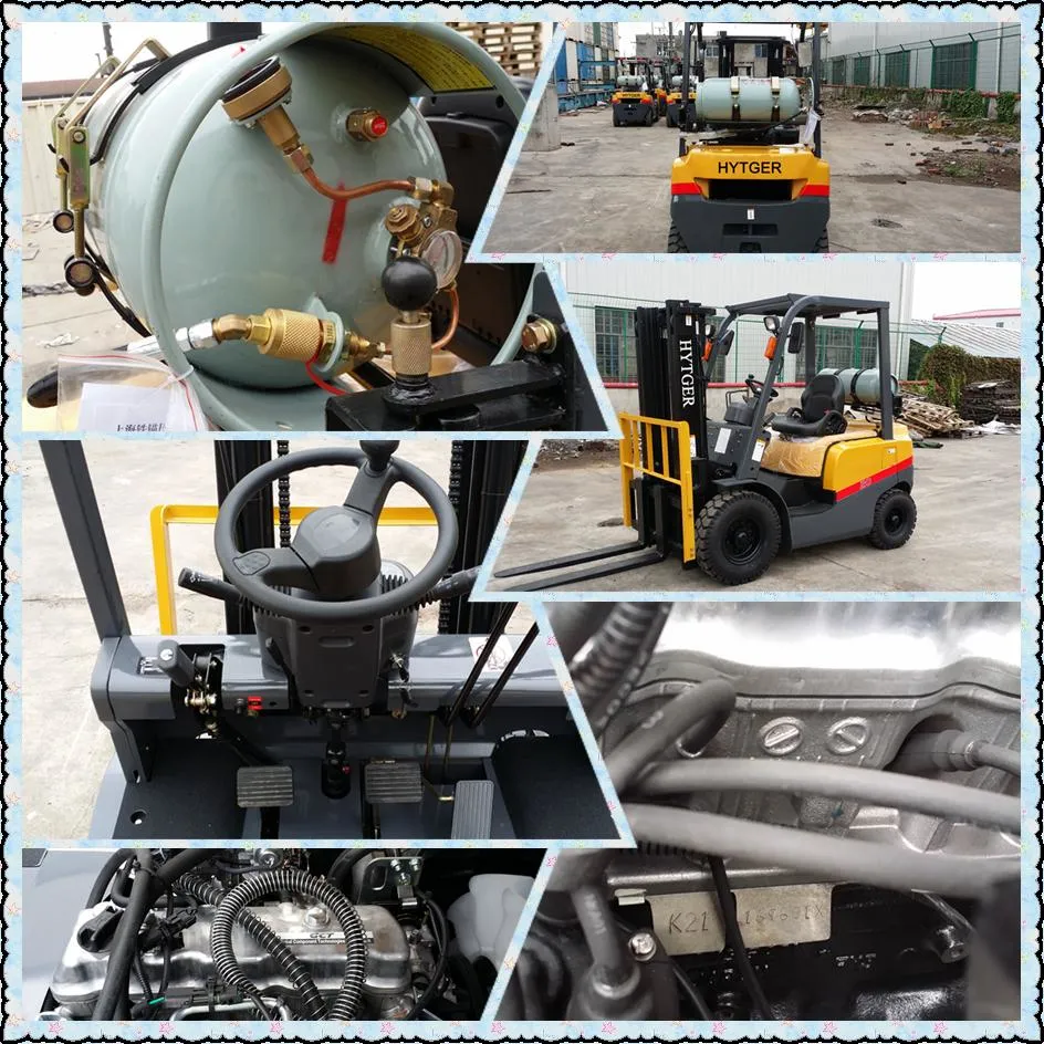 LPG Gasoline Dual Fuel Forklift Diesel 2.5ton Fork Lift (FG25T) on Sale