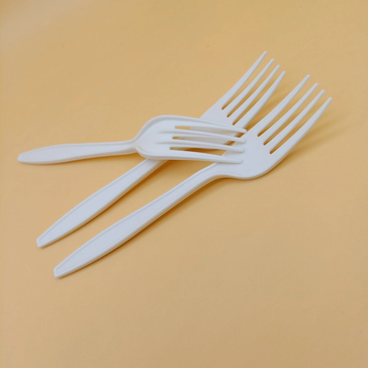 Disposable Biodegradable Cornstarch Spoon Fork and Kinfe