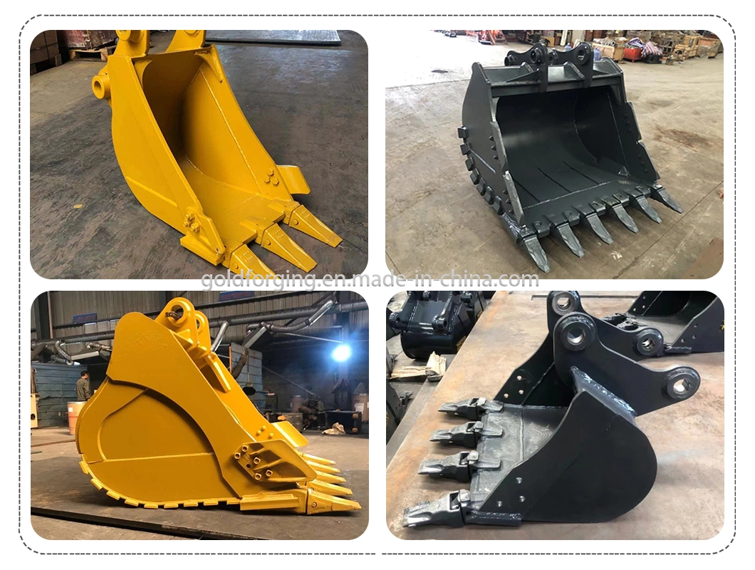 5%off Mini Excavator Parts Heavy Duty Earthmoving Bucket for 6-8 Ton Mini Excavator 40 Widteh Bucket, Rock Bucket, Ripper Bucket, HD Bucket, Gp Bucket