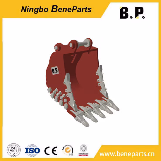 Hochwertiger Zx220-LC 0,6 m3 Löffel und 15 m Ausleger