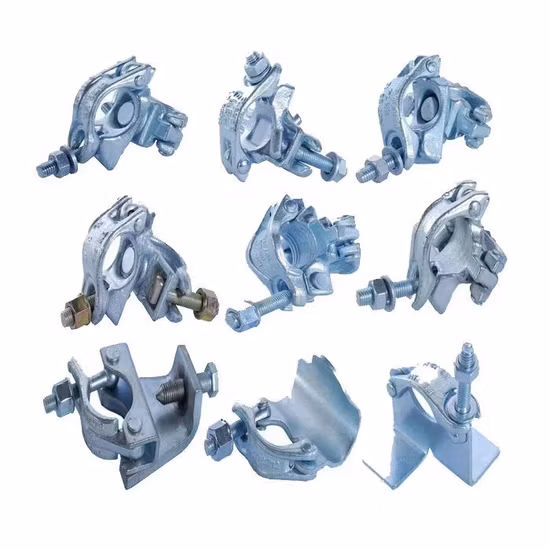 En74-1 Bb Standard-Doppelkupplung aus gesenkgeschmiedetem Stahl/feste Klemme/rechtwinklige Kupplung für German/Layher Gerüstsystem