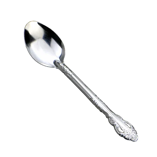 12-teiliges, preisgünstiges, trocknergeeignetes, rostfreies Besteck-Gabel-Besteck-Set